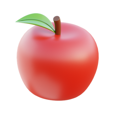 Pomme  3D Icon