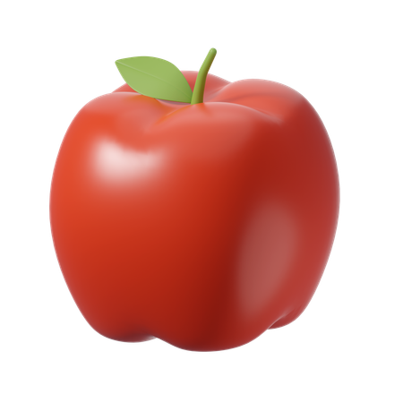 Pomme  3D Icon