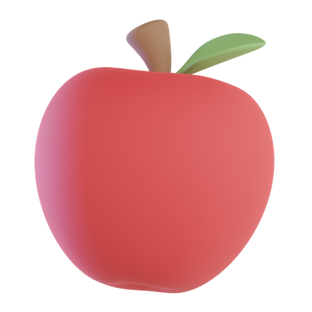 Pomme  3D Icon