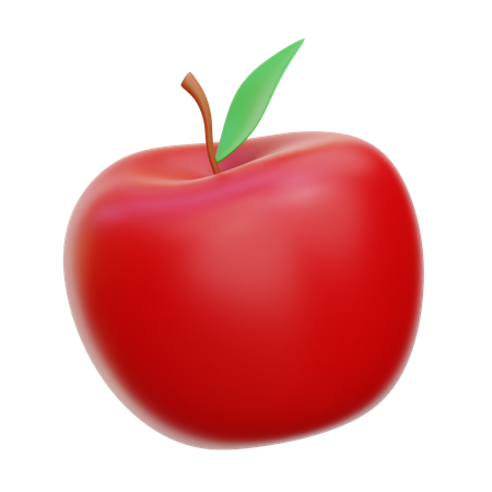 Pomme  3D Icon