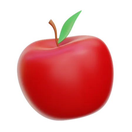 Pomme  3D Icon