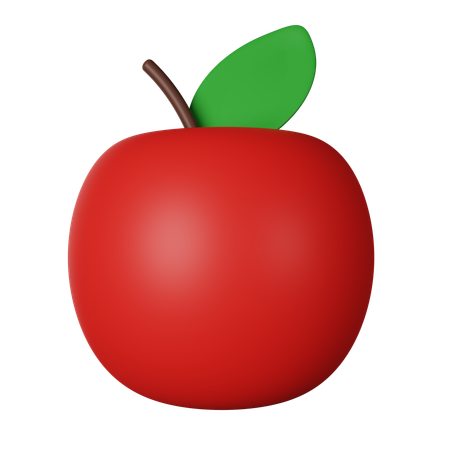 Pomme  3D Icon