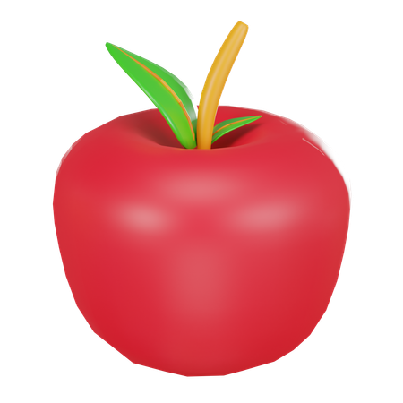 Pomme  3D Icon