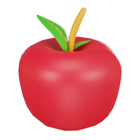 Pomme  3D Icon