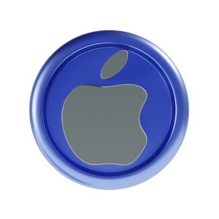 Pomme  3D Icon