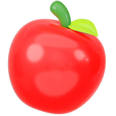 Pomme  3D Icon