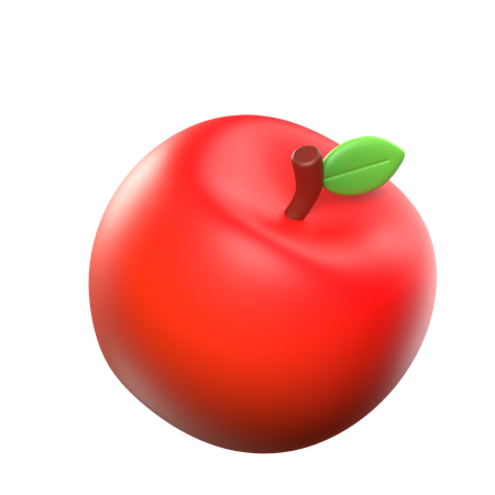 Pomme  3D Icon