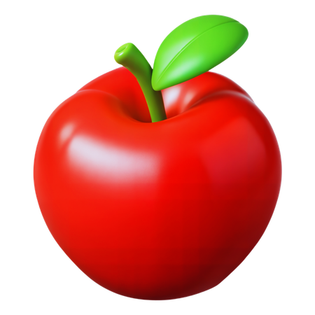 Pomme  3D Icon