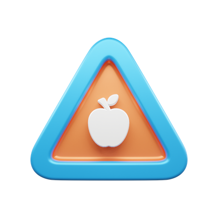 Pomme  3D Icon