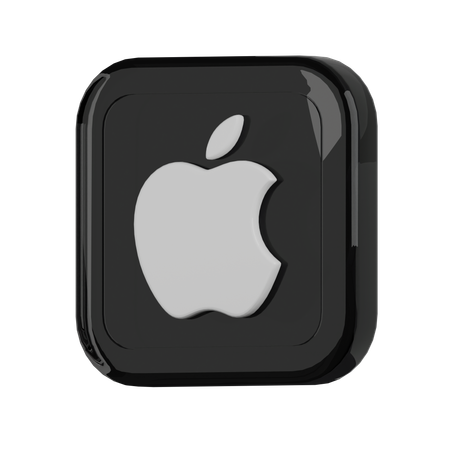 Pomme  3D Icon