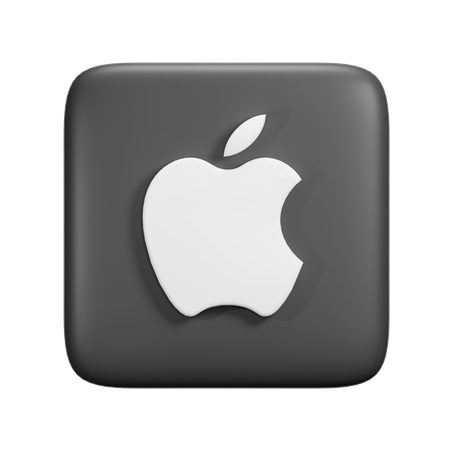 Pomme  3D Icon