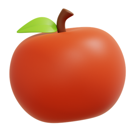 Pomme  3D Icon