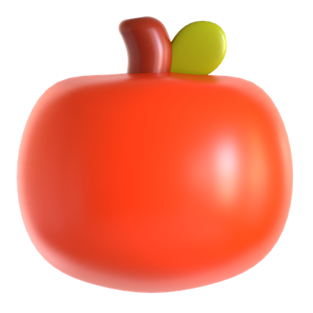 Pomme  3D Icon