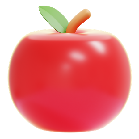 Pomme  3D Icon