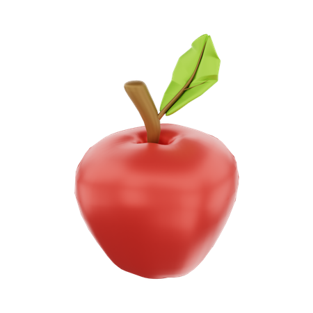 Pomme  3D Illustration