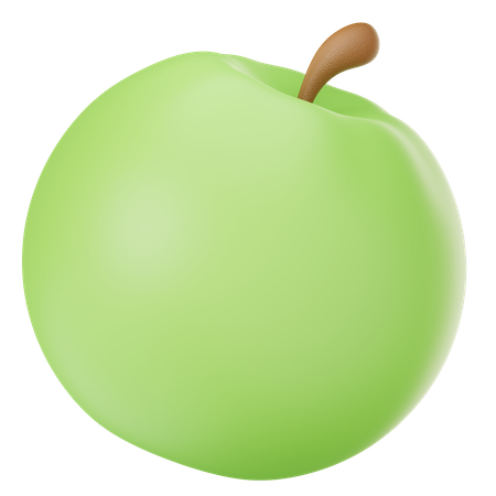 Pomme  3D Illustration