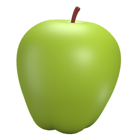 Pomme  3D Illustration