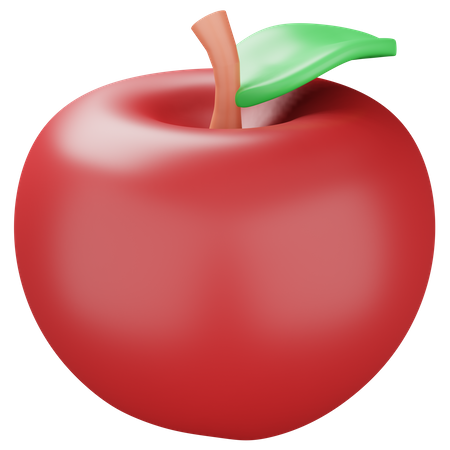 Pomme  3D Icon