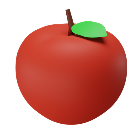 Pomme  3D Icon