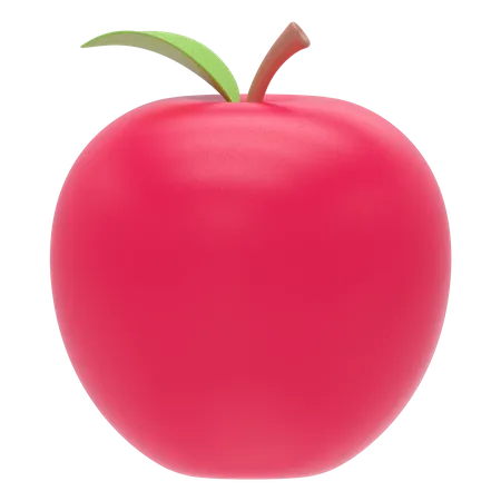 Pomme  3D Icon