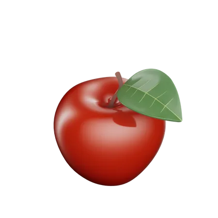 Pomme  3D Icon