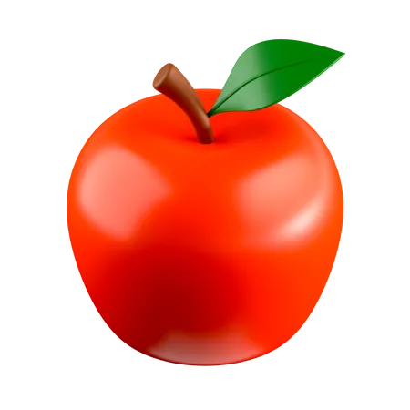 Pomme  3D Icon