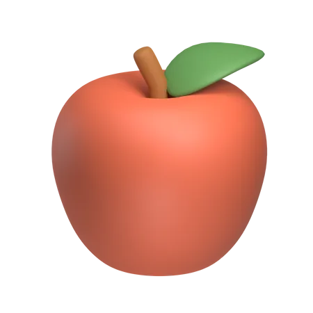 Pomme  3D Icon