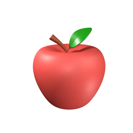 Pomme  3D Icon