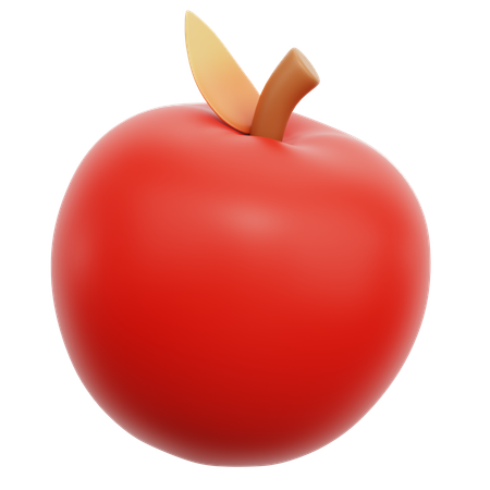 Pomme  3D Icon