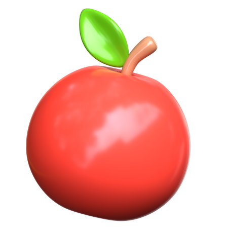 Pomme  3D Icon