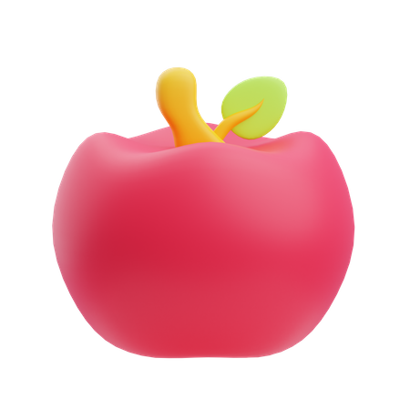 Pomme  3D Icon