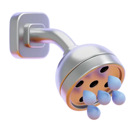 Pomme de douche  3D Icon