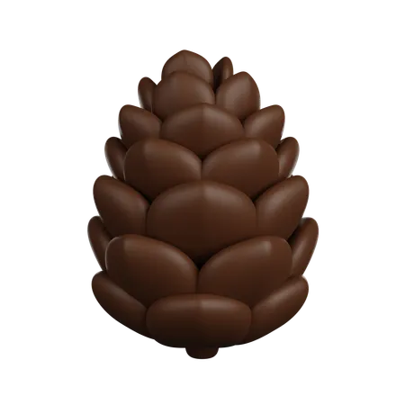 Pomme de pin  3D Icon