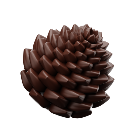 Pomme de pin  3D Icon