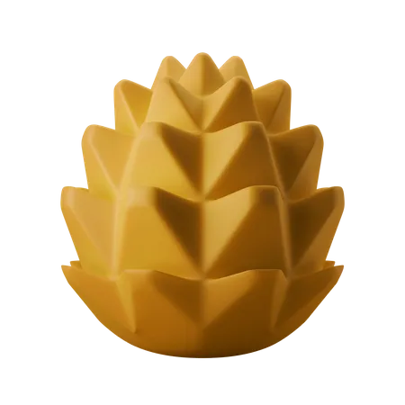 Pomme de pin  3D Icon