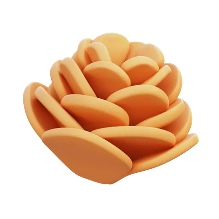 Pomme de pin  3D Icon