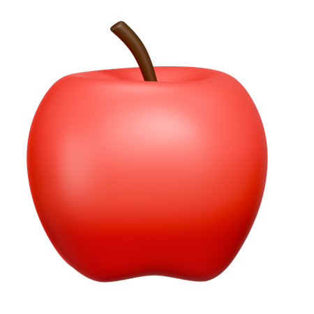 Pomme  3D Icon