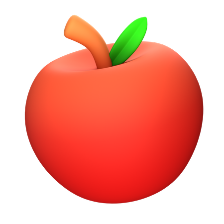 Pomme  3D Icon