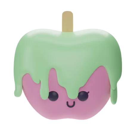 Pomme empoisonnée  3D Icon