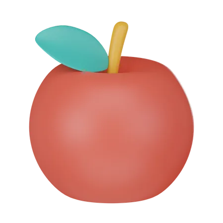 Pomme rouge  3D Icon