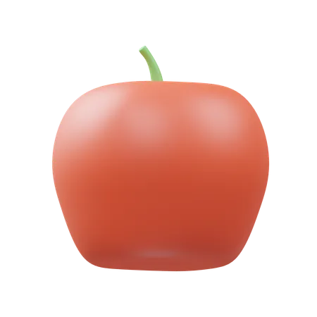 Pomme rouge  3D Icon