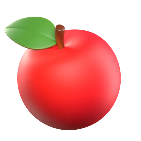 Pomme rouge  3D Icon