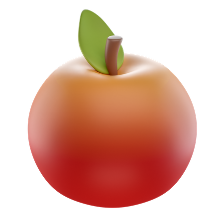 Pomme rouge  3D Icon