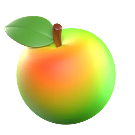 Pomme verte  3D Icon