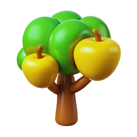 Pommier  3D Icon