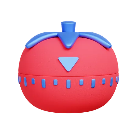 Temporizador de tomate  3D Icon