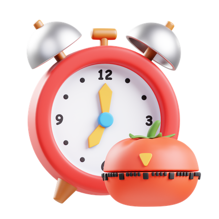 Pomodoro Timer  3D Icon