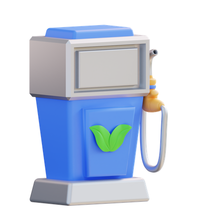 Pompe à carburant écologique  3D Icon