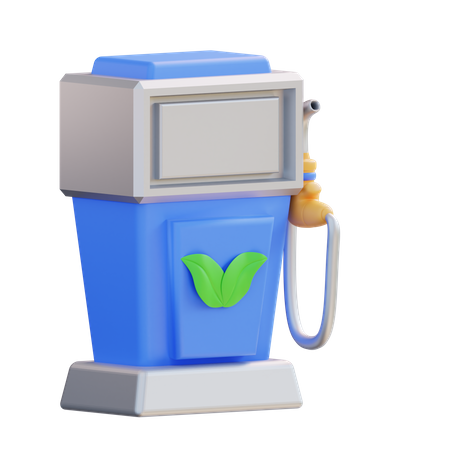Pompe à carburant écologique  3D Icon