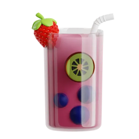 Ponche de frutas  3D Icon